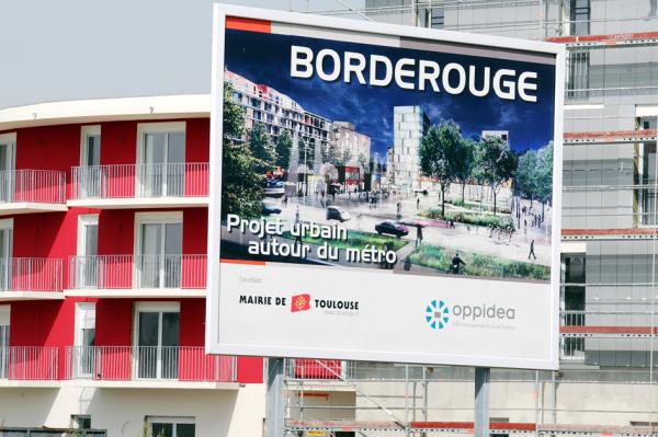 法国一处新房楼盘的广告牌(PASCAL PAVANI/AFP/GettyImages)