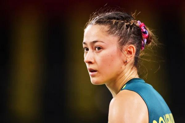 澳洲羽毛球选手康荣雅(Lintao Zhang/Getty Images)