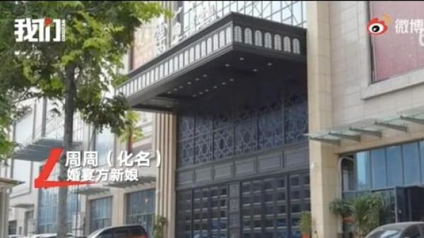 郑州医院一名医护7月20日曾前往云宴喜堂酒店参加婚礼。(图片来源:微博截图)
