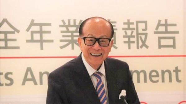 香港首富、地产商李嘉诚很精明,早在2014年前后,就开始从大陆撤资。(图片来源:中央社)