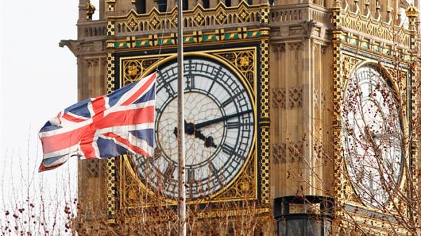 伦敦大本钟（JUSTIN TALLIS/AFP/Getty Images）