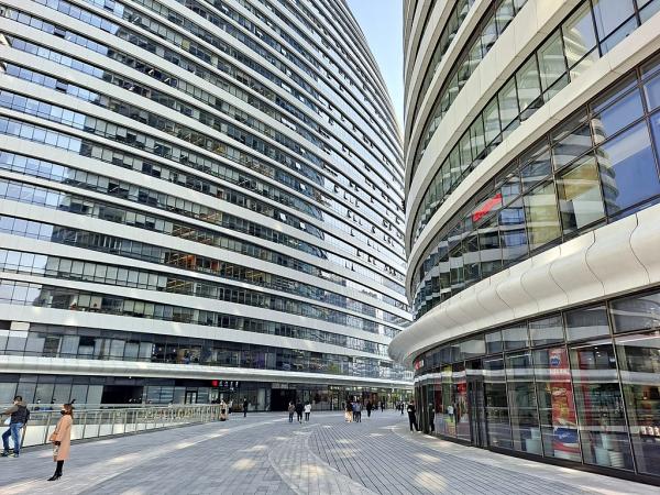 望京SOHO   （图片来源：维基百科）