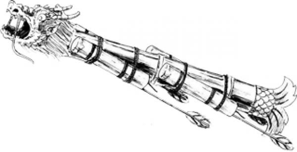 火龙出水,3级火箭,多用于水战,射程1.5公里。(公有领域)