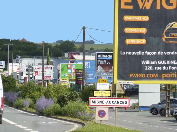 法国景观协会评选出的2021年法国最丑城市：米涅-欧桑斯（CC/Association Paysages de France）