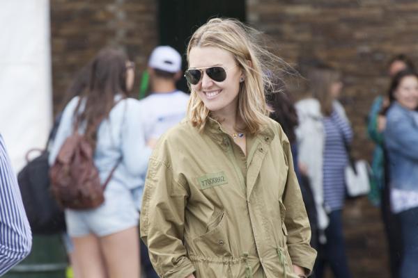 2013年7月27日,Zara拥有者阿曼西奥•奥尔特加 (Amancio Ortega) 的女儿玛尔塔•奥尔特加 (Marta Ortega)。(Xurxo Lobato/Getty Images)