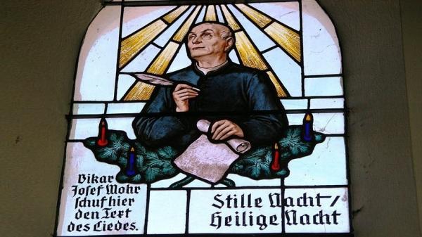 创作《Silent night》歌词的作者:约瑟夫 • 莫尔(Josef Mohr)。(图片来 源:Werner100359/维基百科)