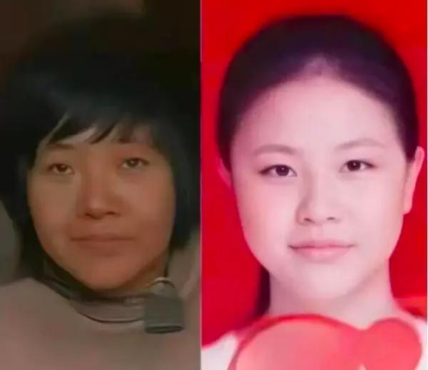 中国徐州“八孩之母”被指与在1996年失踪的女子“李莹”(右)样貌和资料相似,质疑她被人拐卖作生育工具。(网上图片)