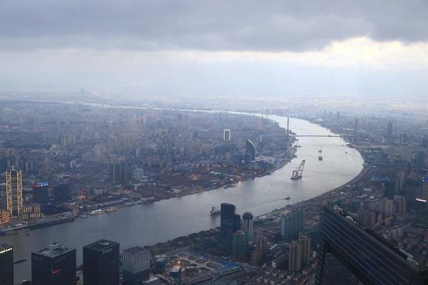 上海黄浦江 (图片来源:维基百科)