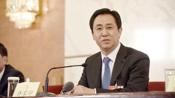 许家印(Etienne Oliveau/Getty Images)