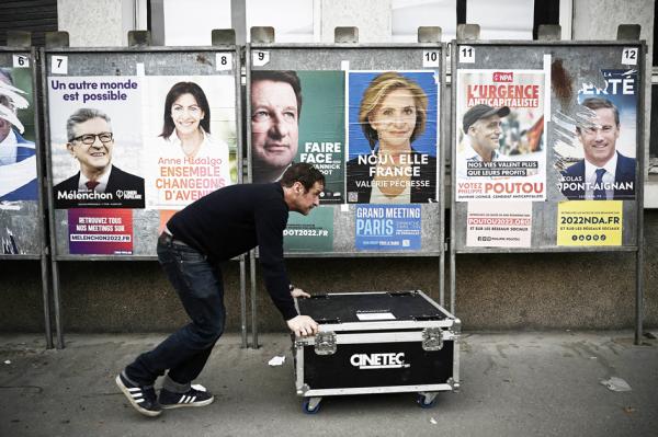 法国总统大选第一轮选举没有超过5%票数的候选人只能获得少部分竞选金额报销。(PHILIPPE LOPEZ/AFP via Getty Images)
