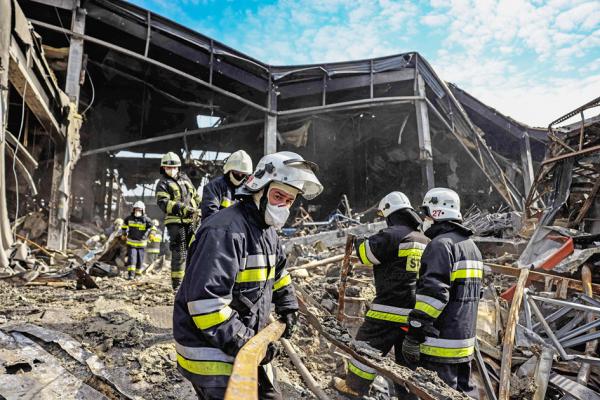 乌克兰国防部副部长4月2日表示乌军重新掌控整个基辅地区。（RONALDO SCHEMIDT/AFP via Getty Images）