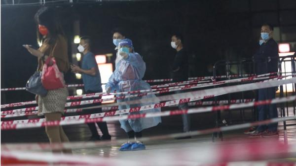 山东省烟台市传出发现Omicron BA.2.3进化分支,该病毒是首次在中国发现。(图片来源:STR/AFP via Getty Images)