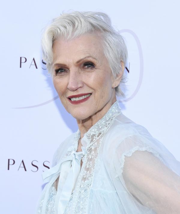 伊隆•马斯克(Elon Musk)的母亲——梅伊•马斯克(Maye Musk),摄于2022年5月(Jon Kopaloff/Getty Images)