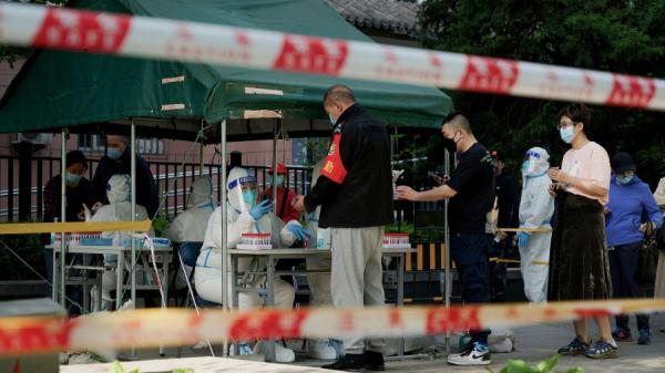 北京惊现“确诊者PCR为阴性”。(图片来源:NOEL CELIS/AFP via Getty Images)