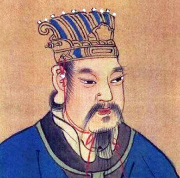 羁押羊聃的大将军庚亮(公有领域)