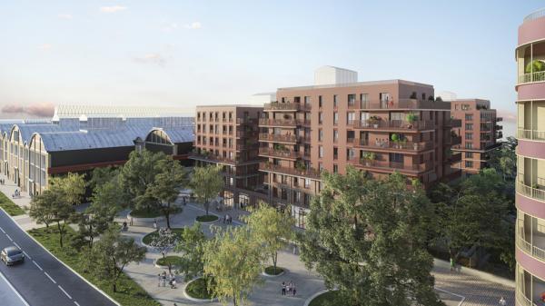 拉库尔纳夫市创意文化园社区内的新楼盘（图片由EMERIGE房地产开发商提供）