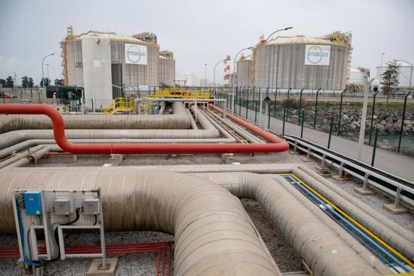 西班牙天然气运输管道(JOSEP LAGO/AFP via Getty Images)