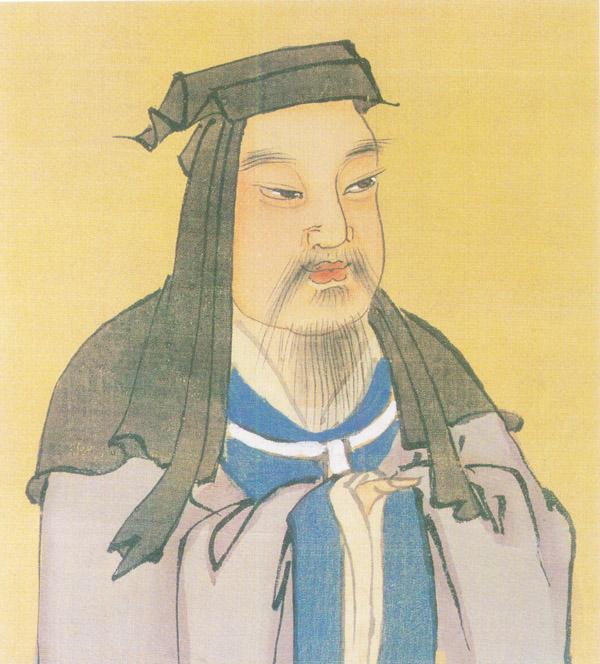 魏太祖曹操彩像(明人绘/公有领域)