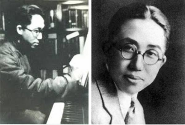 黄自(1904年3月23日-1938年5月9日),字今吾,中国上海川沙人,中国著名作曲家。刘雪庵是黄自的高徒。