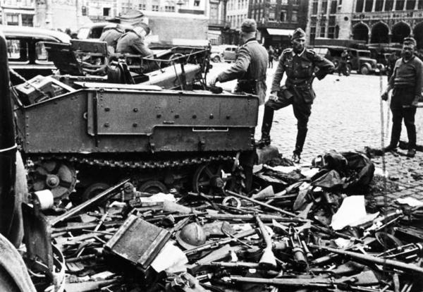 第二次世界大战中的比利时战役(维基百科)