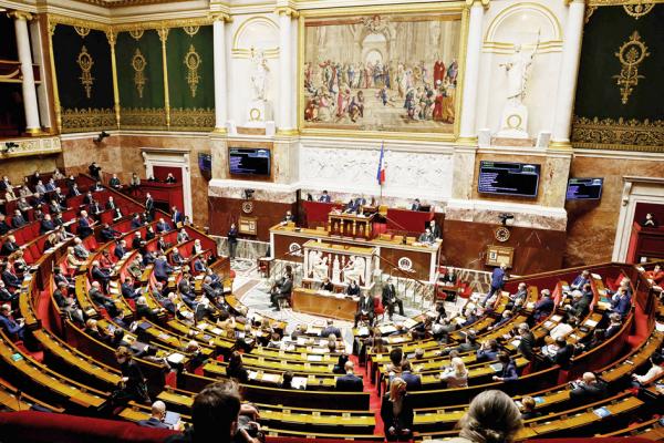 法国国民议会（LUDOVIC MARIN/AFP via Getty Images）