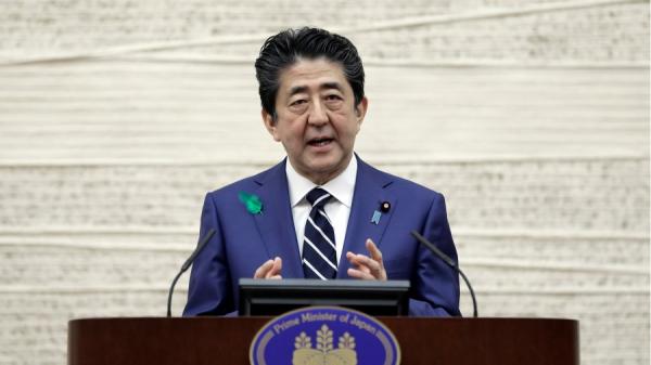 7月8日,前日本首相、现任众议院议员安倍晋三(Shinzo Abe)在奈良遇刺,枪手 山上彻也被当场制服。(图片来源:Kiyoshi Ota/Pool/Getty Images)