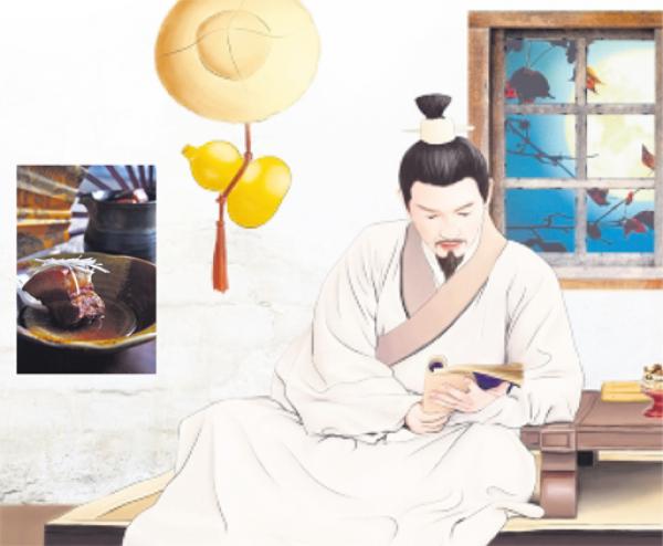 苏轼不但对诗文、书法造诣很深,而且对烹调菜肴亦很有研究,尤其擅长制作红烧肉。(Winnie Wang/看中国);小图:东波肉(公有领域)。