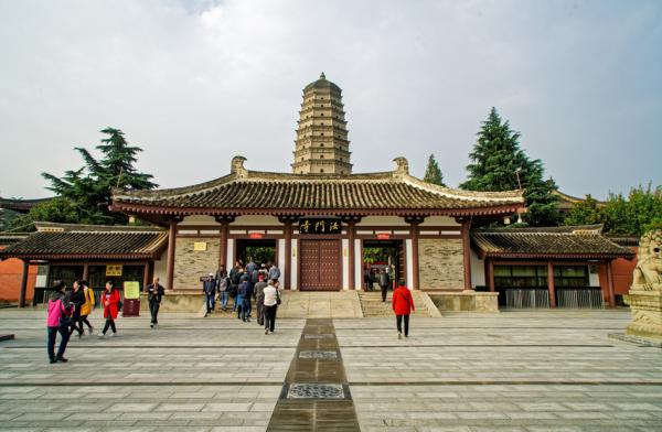 中国5A景区法门寺(123RF)