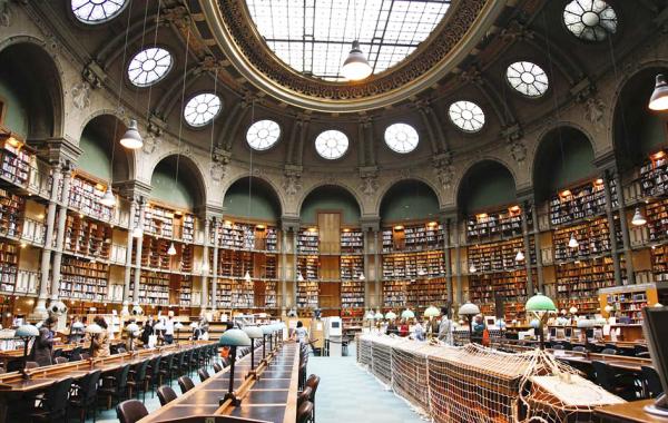 法国国立图书馆黎塞留馆(摄影:李牧/看中国)
