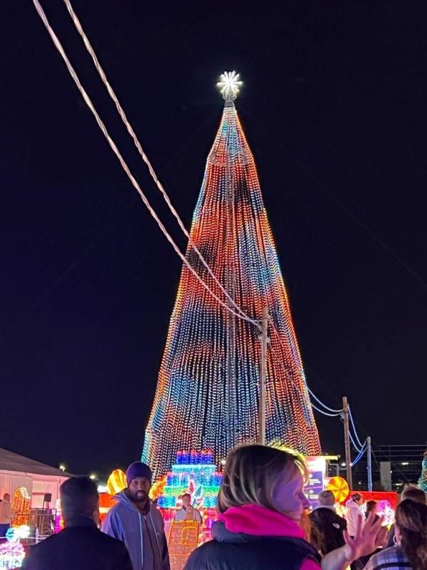 加拿大密西沙加举办世界最大灯展illumi。(图片来源:辛迪提供)