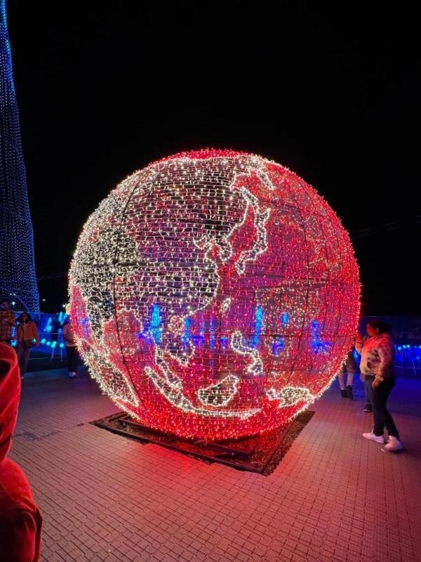 加拿大密西沙加举办世界最大灯展illumi。(图片来源:辛迪提供)