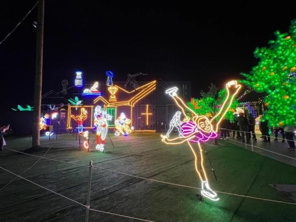 加拿大密西沙加举办世界最大灯展illumi。(图片来源:辛迪提供)