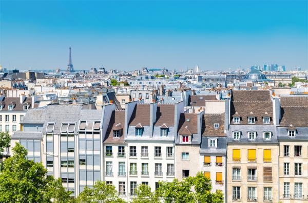 巴黎的楼房(123RF)