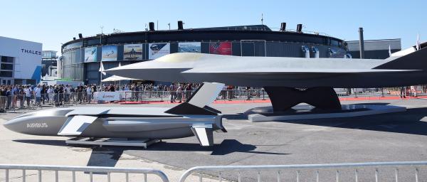 2019年于巴黎航展展出的SCAF(Tiraden/Wikipedia/CC BY-SA 4.0)