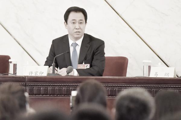 许家印（Etienne Oliveau/Getty Images）