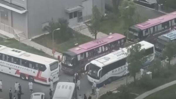 隔离转运示意图(视频截图)