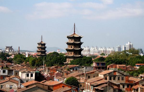 福建泉州开元寺东西塔（公有领域）