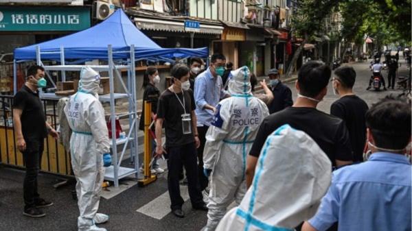 重庆疫情全面爆发,大量市民的自由受限。(Getty Images)