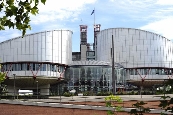 位于法国东部城市斯特拉斯堡的欧洲人权法院(JOHANNA LEGUERRE/AFP via Getty Images)