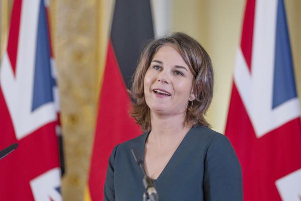 德国外长贝尔伯克(Kin Cheung - WPA Pool/Getty Images)