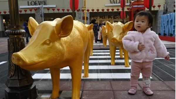 中国人口六十多年来首次出现负增长。(图片来源:Getty Images)