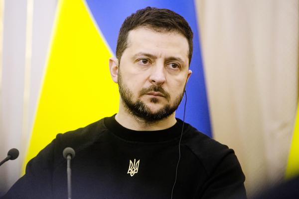 战争将满一年,为抵御俄军春季发起的新一轮攻势,乌克兰总统泽连斯基呼吁欧盟支援更多武器。(Yan Dobronosov/Global Images Ukraine via Getty Images)