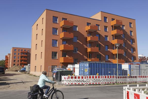 柏林建设中的住宅楼(Sean Gallup/Getty Images)