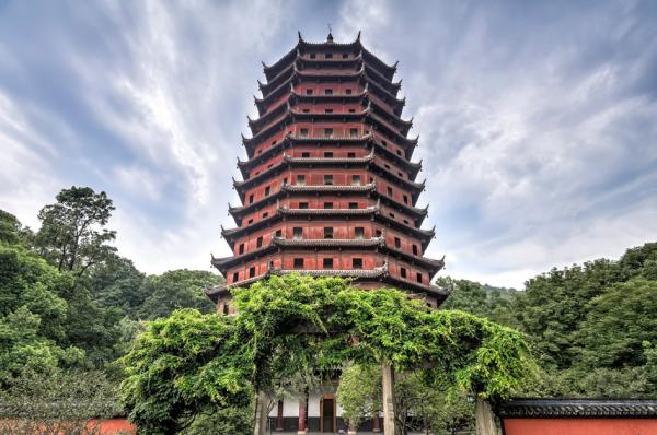 浙江杭州六和塔(123RF)