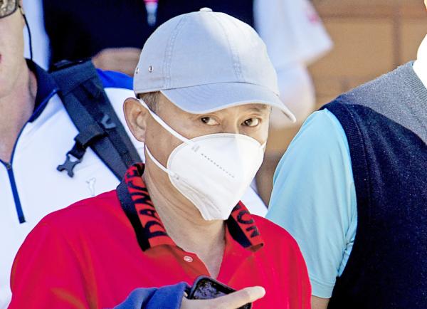 2021年10月20日,马云现身西班牙马略卡岛。(JAIME REINA/AFP VIA GETTY IMAGES)