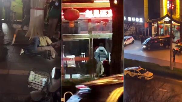 3月31日晚间河北邯郸发生一起惨烈车祸。(图片来源:视频截图)