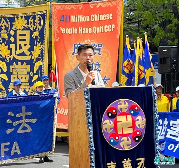 原大陆高中老师、工程师翟德云(看中国摄影:柳笛)