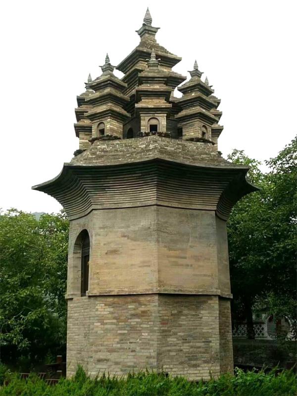 济南灵鹫山九顶塔(公有领域)