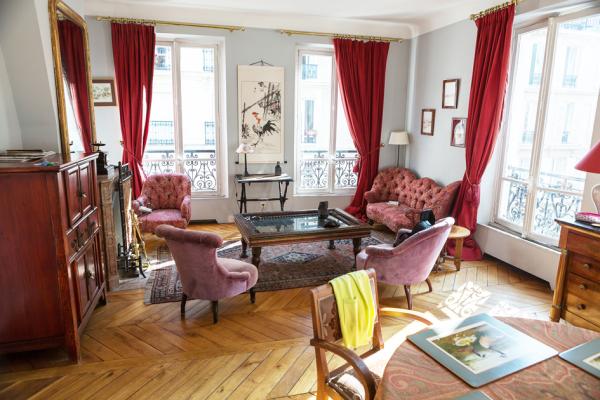 巴黎的一间公寓(123RF)