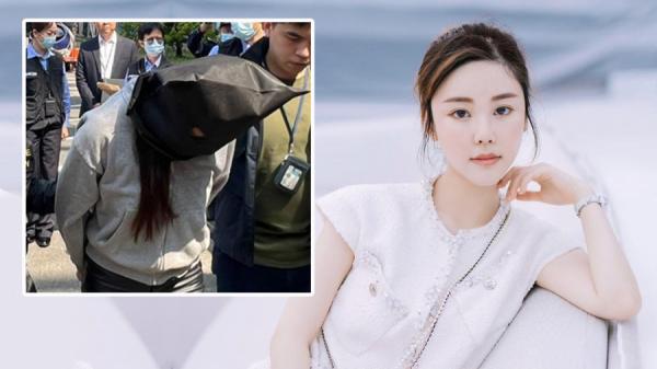 香港时尚名媛蔡天凤碎尸案蔡天凤5月7日提审再冲热搜。图片为该案件第7名疑犯——潘巧贤在大陆落网后被移送香港。(图片来源:看中国合成)